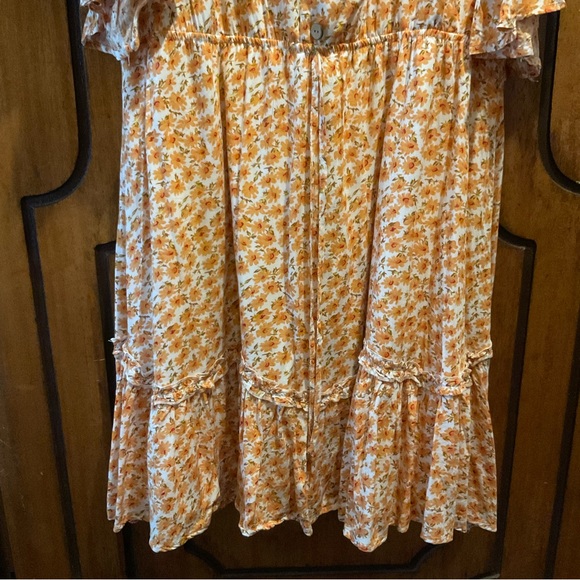 You + All Orange, White & Yellow Floral Dress Size AU20 $20 🧡 - Picture 7 of 16
